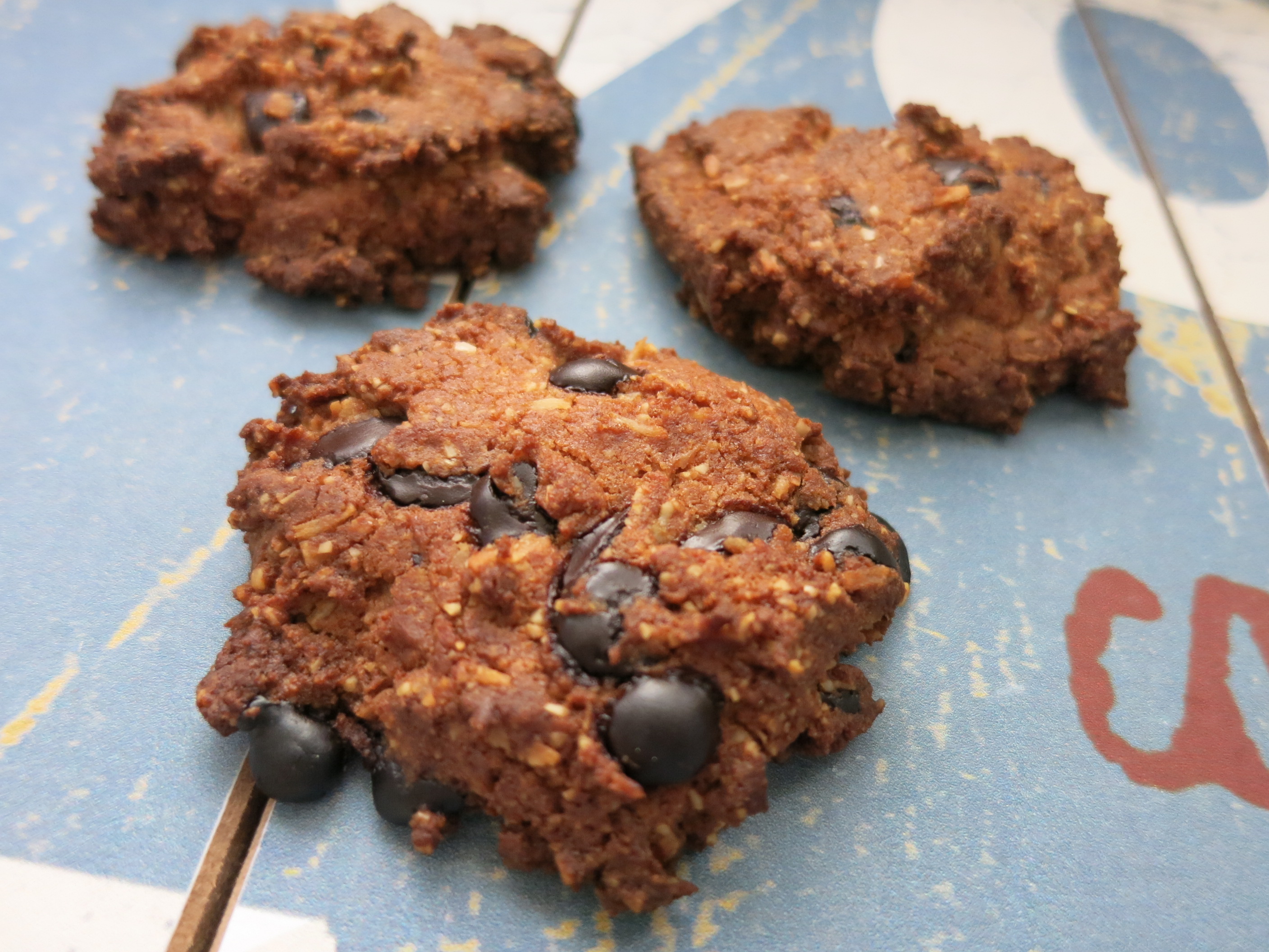 Kokos-Schoko-Cookies - Happy Carb Rezepte