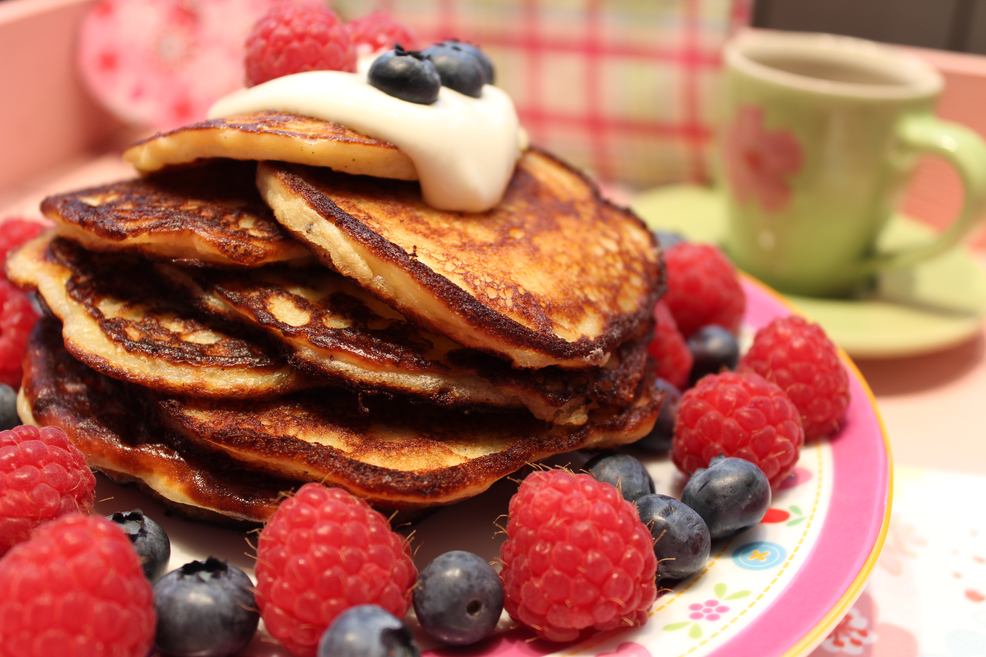 Low Carb Pancakes Pfannkuchen Mit Vanille Happy Carb Rezepte