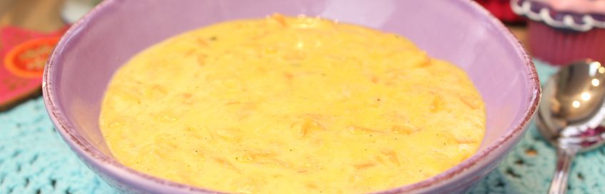 Cheesy-Karotten-Porridge