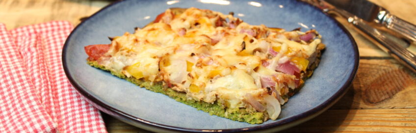 Grüne Pizza Tonno – Die ballaststoffreiche Proteinpizza